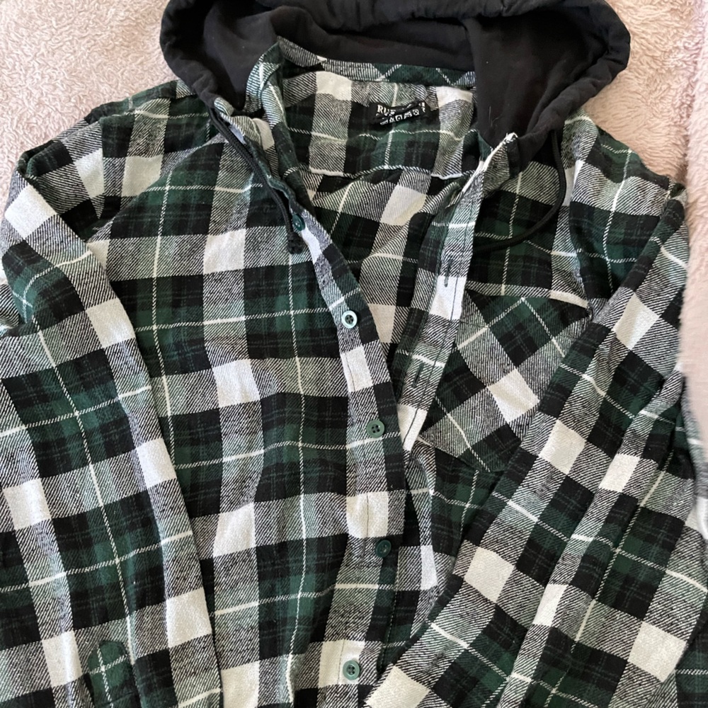 Hooded Flannel